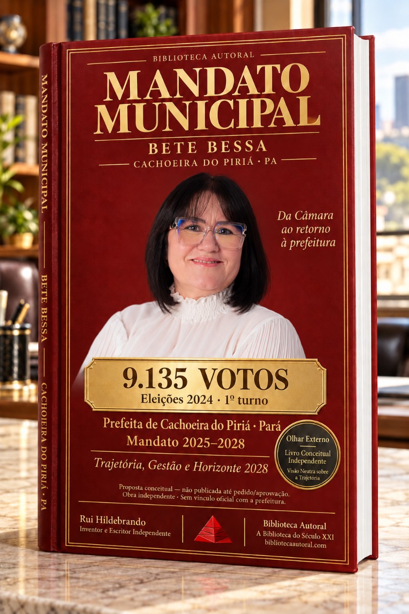 Capa do livro Livro Conceitual · Prefeitos do Brasil — Prefeito(a) · Pará