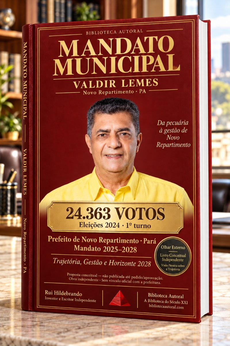 Capa do livro Livro Conceitual · Prefeitos do Brasil — Prefeito(a) · Pará