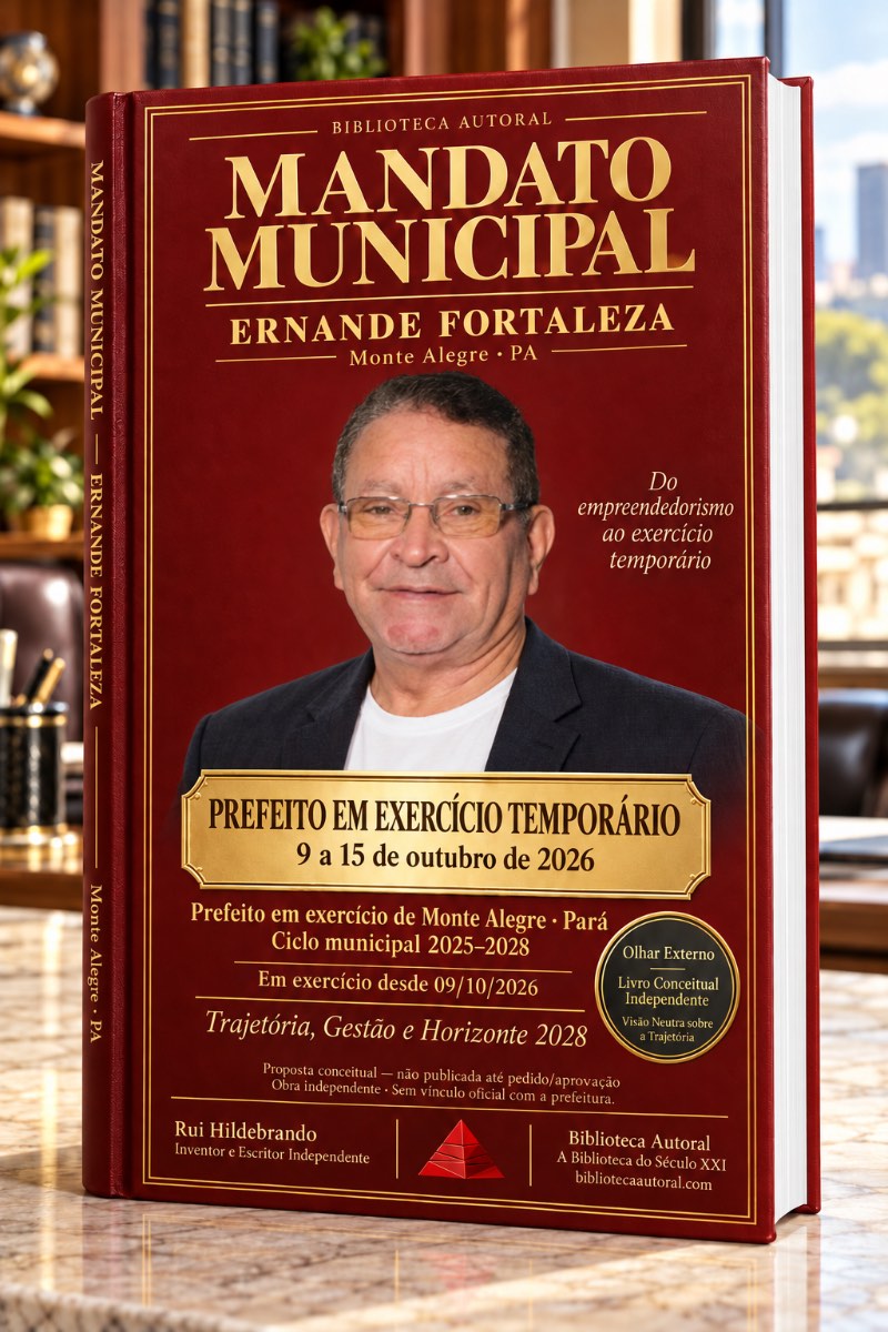 Capa do livro Livro Conceitual · Prefeitos do Brasil — Prefeito(a) · Pará