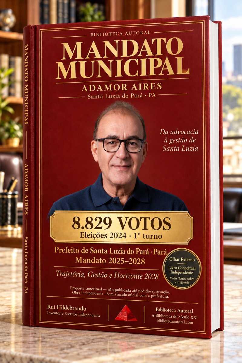 Capa do livro Livro Conceitual · Prefeitos do Brasil — Prefeito(a) · Pará