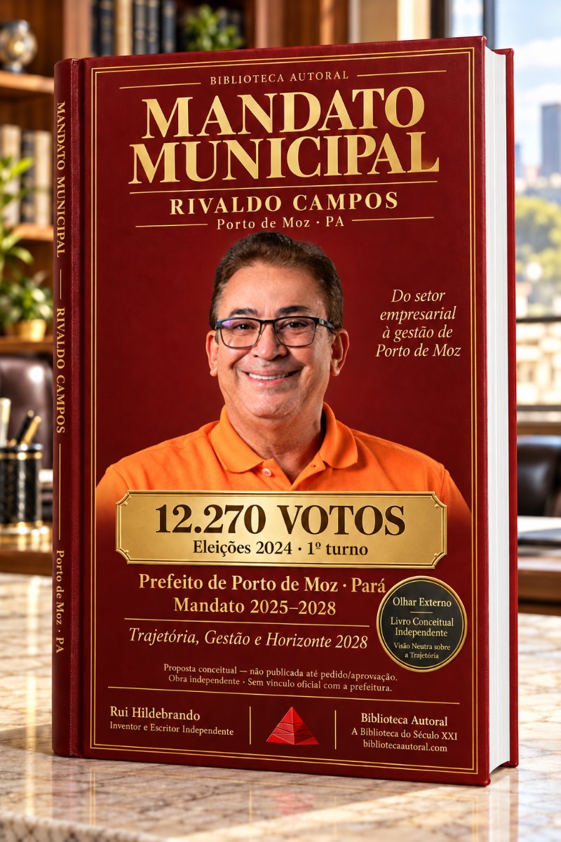 Capa do livro Livro Conceitual · Prefeitos do Brasil — Prefeito(a) · Pará