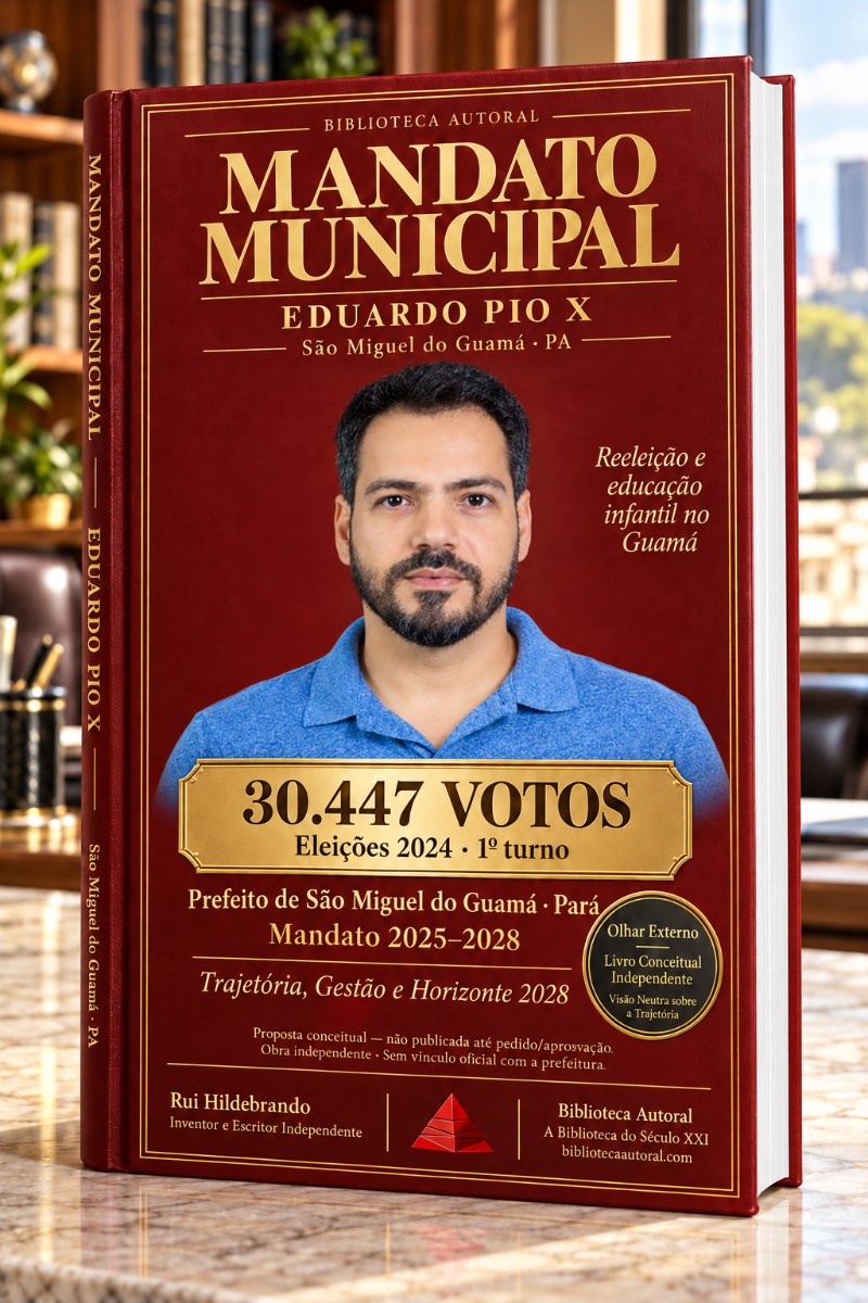 Capa do livro Livro Conceitual · Prefeitos do Brasil — Prefeito(a) · Pará