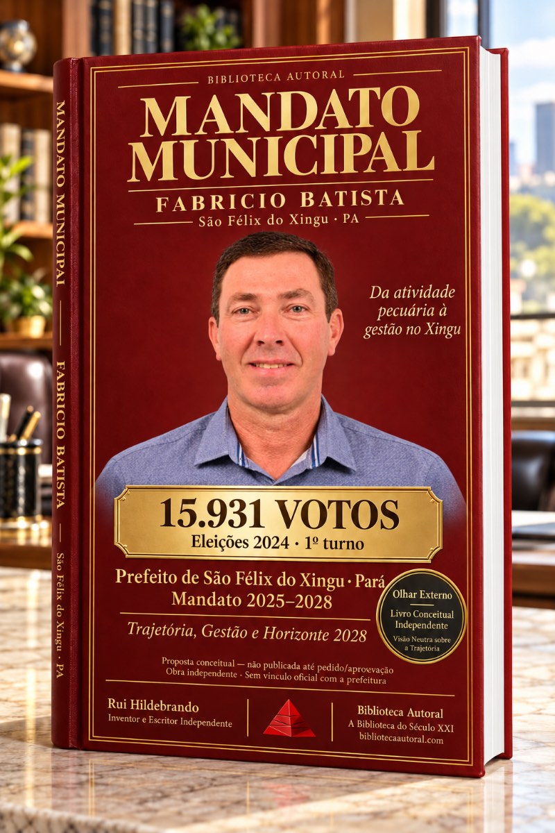 Capa do livro Livro Conceitual · Prefeitos do Brasil — Prefeito(a) · Pará