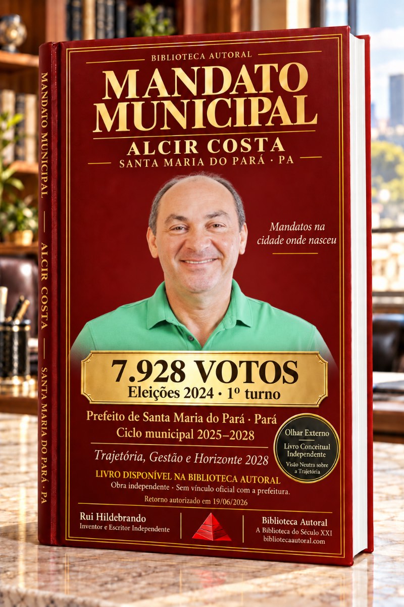 Capa do livro Livro Conceitual · Prefeitos do Brasil — Prefeito(a) · Pará