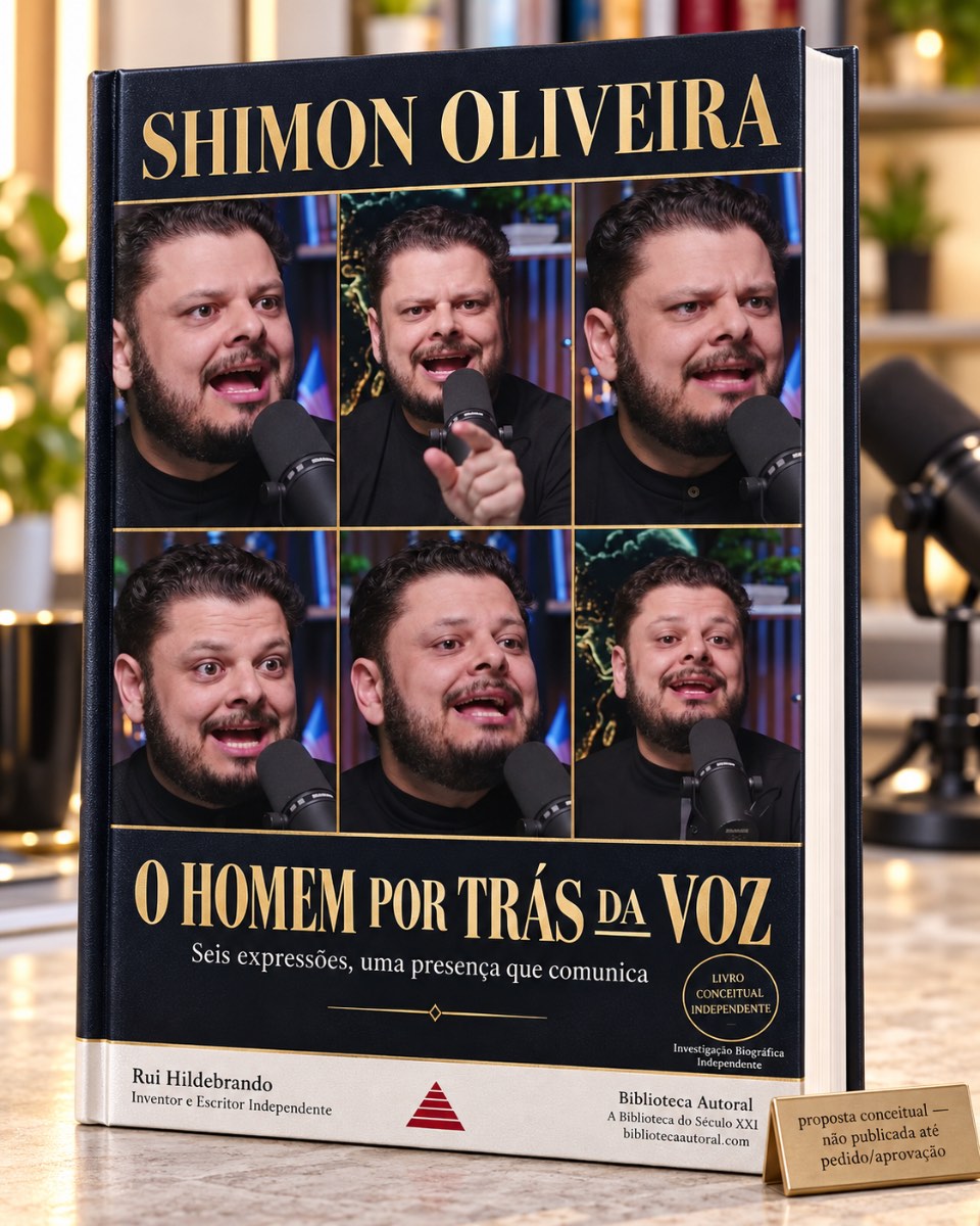 Capa: SHIMON OLIVEIRA: O HOMEM POR TRÁS DA VOZ