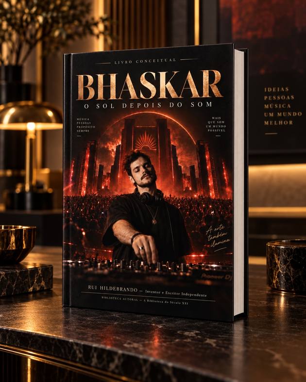 Capa: BHASKAR — O SOL DEPOIS DO SOM