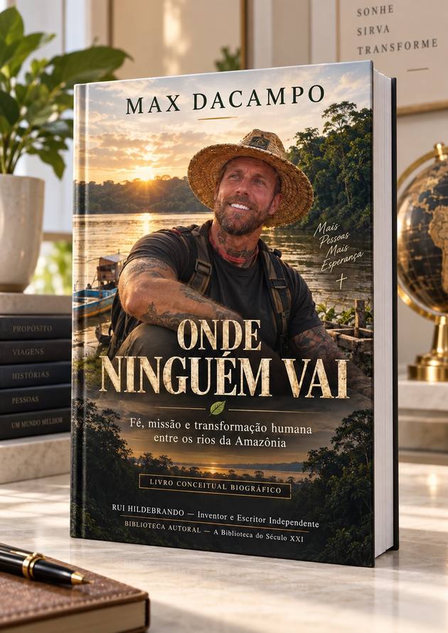 Capa: MAX DACAMPO — ONDE NINGUÉM VAI