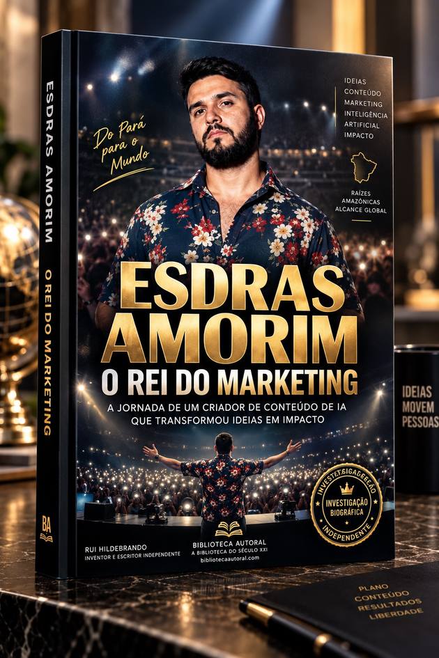 Capa: ESDRAS AMORIM — O REI DO MARKETING