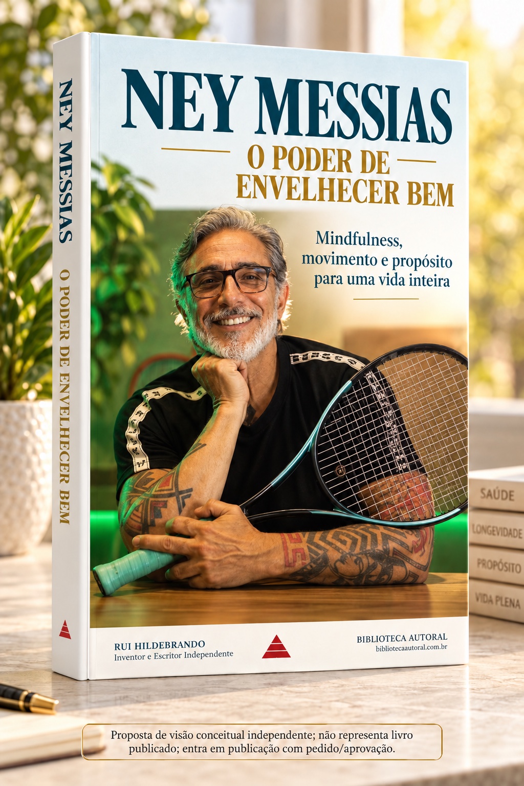Capa: NEY MESSIAS — O PODER DE ENVELHECER BEM
